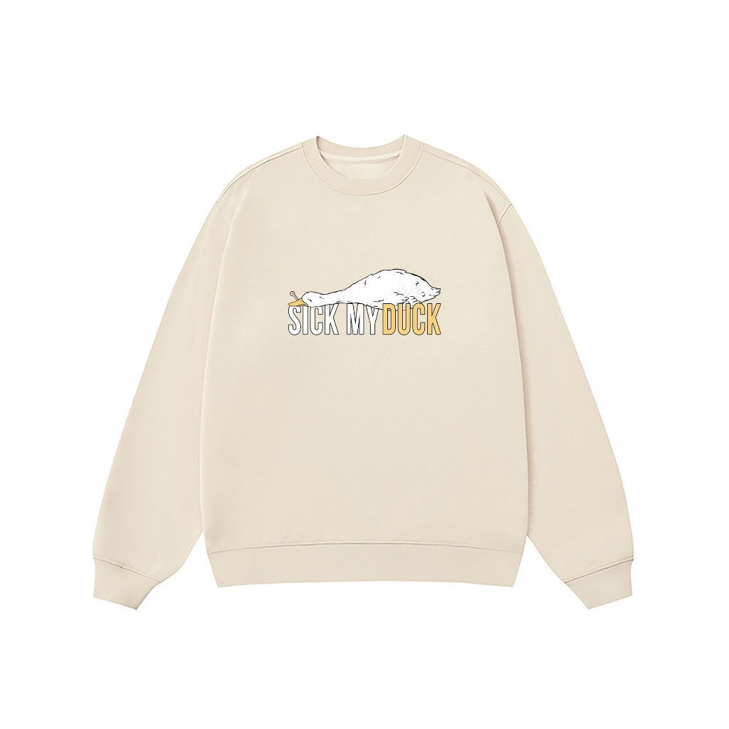 Áo Vớ Vẩn Vui Tươi REDLABEL Áo Sweater SICKMYDUCK Áo Sweatshirt Nỉ Oversize Nam Nữ SWT35