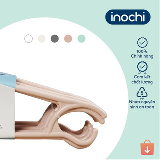 Set 10 móc quần áo Hara 183 Inochi – nhựa nguyên sinh cao cấp, bền bỉ, giúp quần áo gọn gàng
