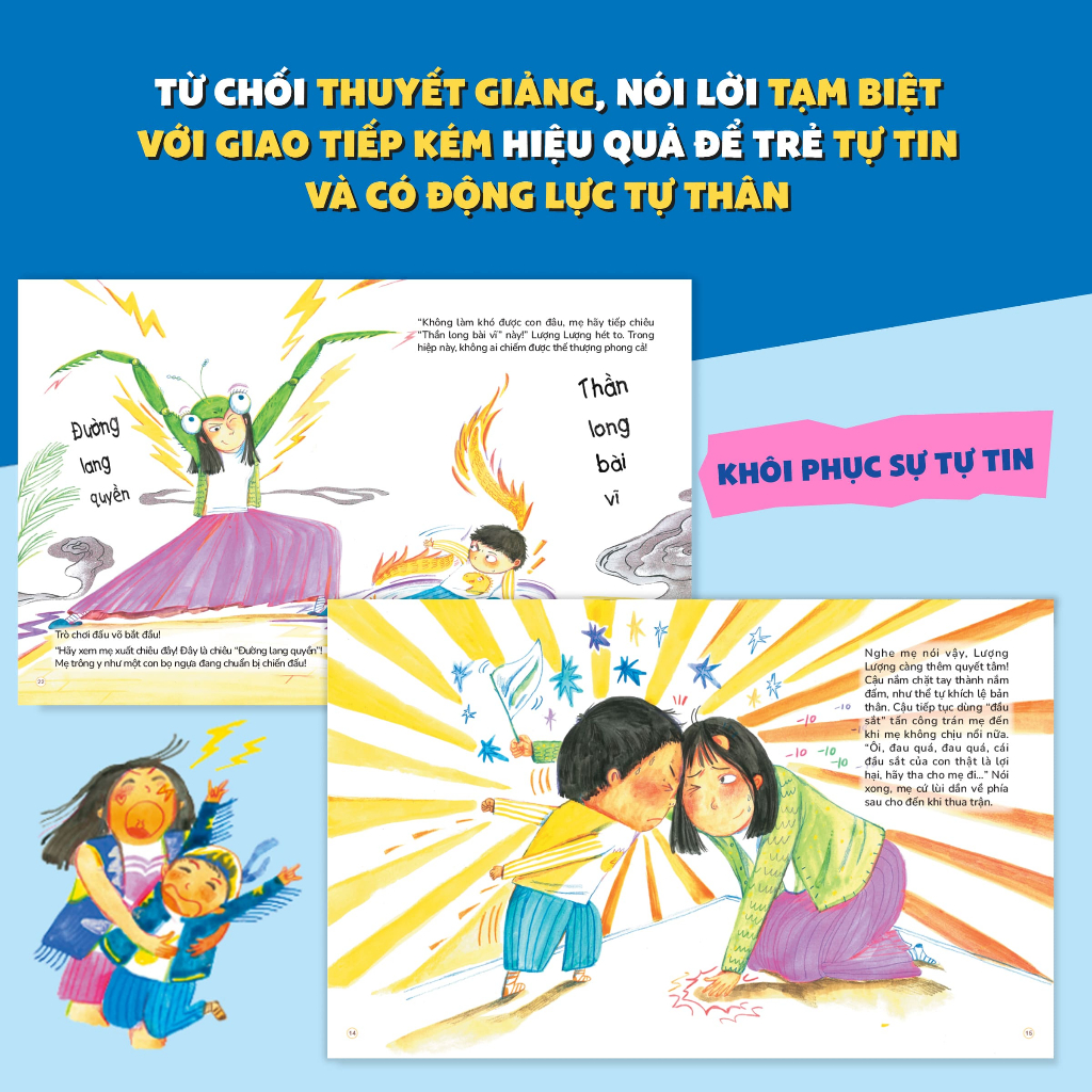 Sách - Combo 8 Cuốn Ehon Kỹ Năng Sống Cho Bé (2+) - Không La Không Hét - NXB Dân Trí