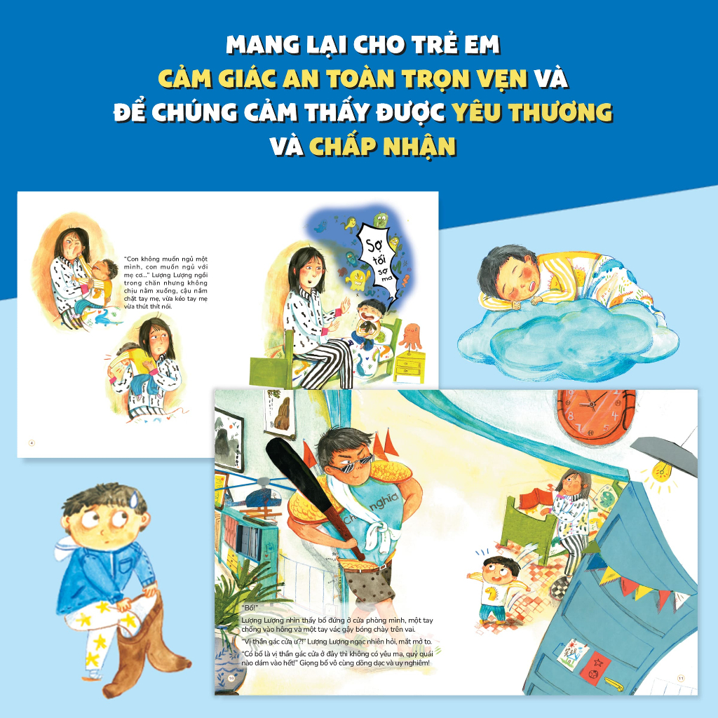 Sách - Combo 8 Cuốn Ehon Kỹ Năng Sống Cho Bé (2+) - Không La Không Hét - NXB Dân Trí