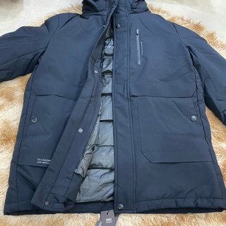 Áo Khoác Nam Thu Đông Có Thể Tháo Rời Lớp Lót Áo Cotton Màu Trơn AK05