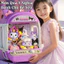 Máy Gắp Thú Mini Kuromi, Melody, Capybara Kích Thước Lớn – Có Nhạc, Đèn LED, Kèm Xu Và Nhiều Thú Bông Dễ Thương Cho Bé