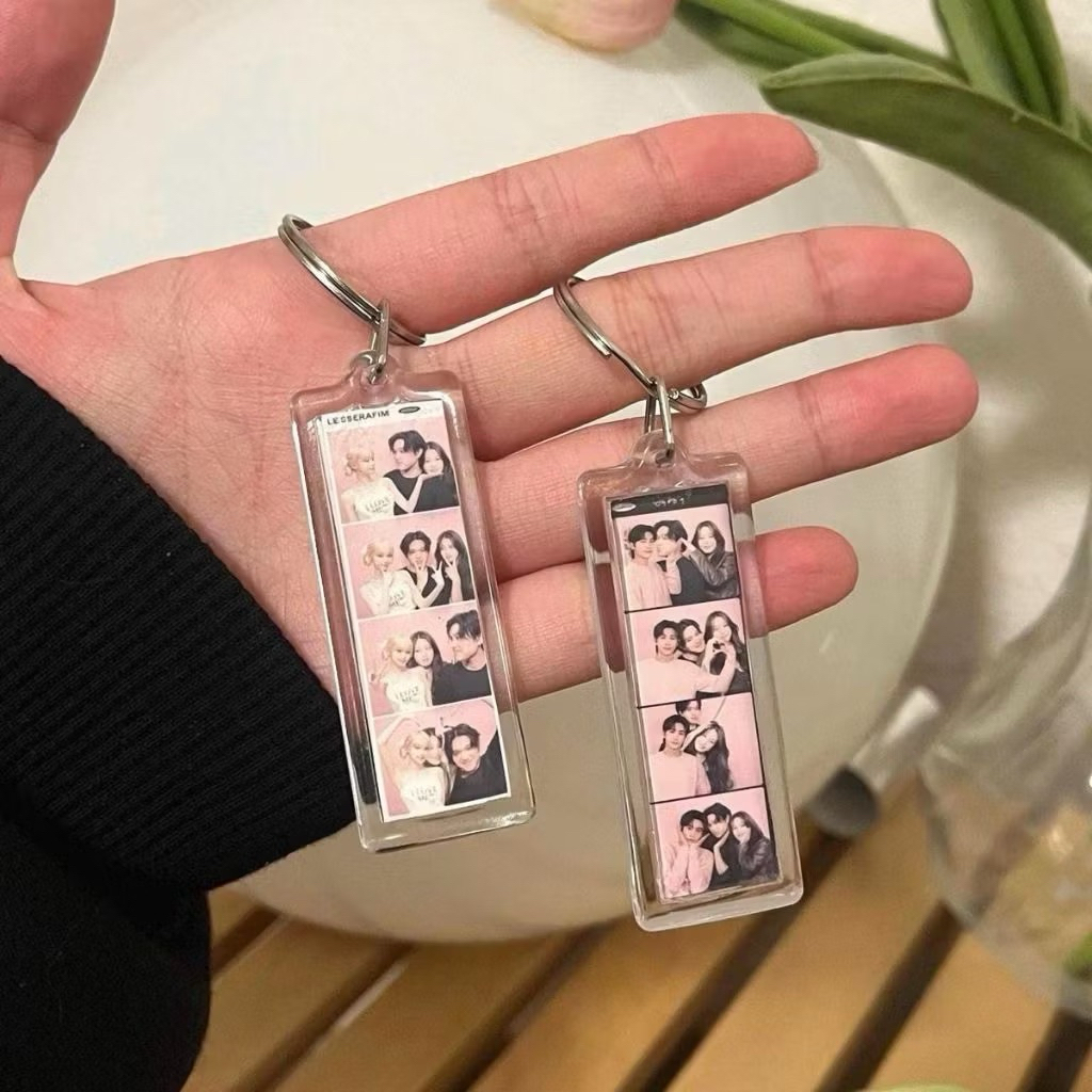 Móc Khóa Photostrip Keychain In Ảnh Theo Yêu Cầu