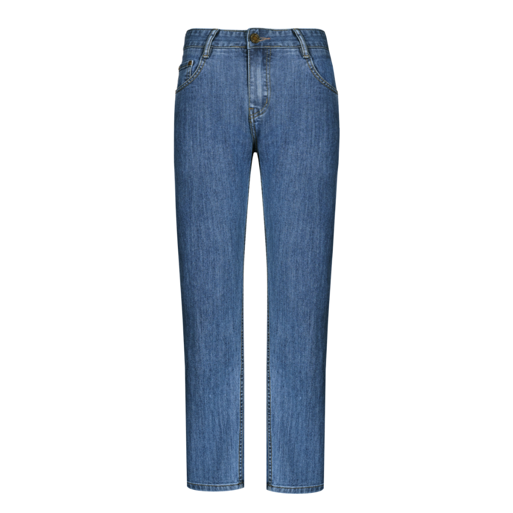 Quần Jeans nam MASCULINE MJT50 Form Regular Fit co giãn nhẹ – Quần Jean trung nam trung niên cao cấp