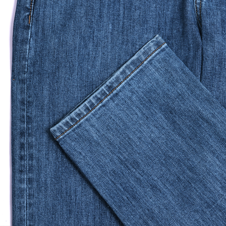 Quần Jeans nam MASCULINE MJT50 Form Regular Fit co giãn nhẹ – Quần Jean trung nam trung niên cao cấp