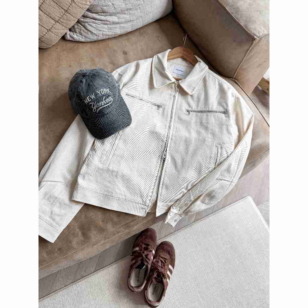 Áo Khoác Dáng Ngắn Urbandtype Jacket Cotton Collar GREYB | BigBuy360 - bigbuy360.vn