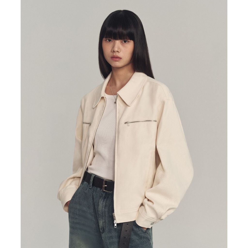 Áo Khoác Dáng Ngắn Urbandtype Jacket Cotton Collar GREYB | BigBuy360 - bigbuy360.vn
