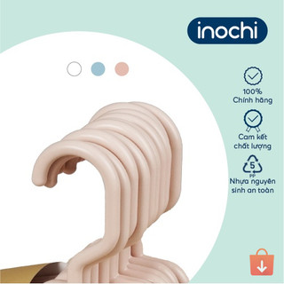 Bộ 10 móc treo áo trẻ em Inochi Hara 181 – thiết kế nhỏ gọn, treo áo quần trẻ em tiện lợi