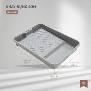 Khay Đựng Sơn Nhựa Cao Cấp TexaCoat Paint, Khay Lăn Sơn Tiện Lợi Khi Thi Công, Dễ Vệ Sinh