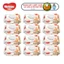 Combo 4 12 Khăn Giấy Ướt Huggies Có Mùi Dưỡng Ẩm Chiết Xuất CaCao Và Bơ Hạt Mỡ Cho Bé 72 Tờ