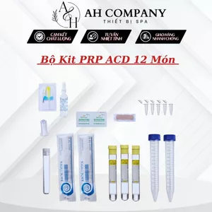 Bộ KIT PRP ACD Mỹ 12 Món (Bộ KIT PRP Tách Huyết Tương Giàu Tiểu Cầu) Dùng Cho Spa, Thẩm Mỹ Viện