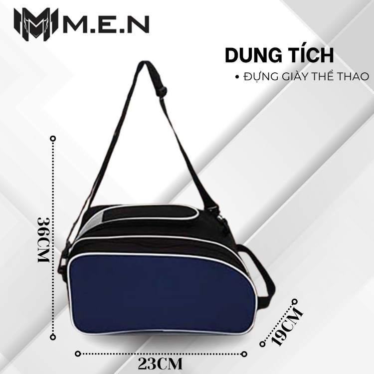 Túi đựng giày thể thao xanh trơn đa năng BKT02 M.E.N [CHẤT LƯỢNG]