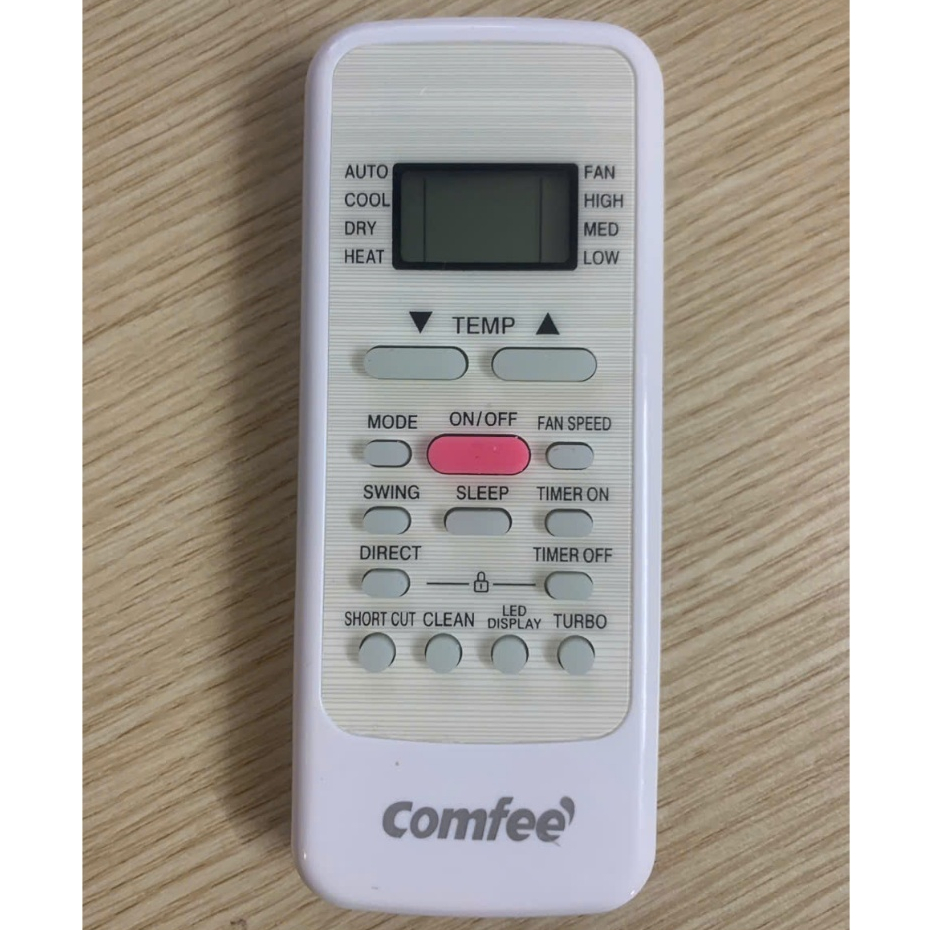 Điều Khiển Remote Máy Lạnh Điều Hòa Comfee 1 và 2 Chiều Mẫu Ngắn Nút ...