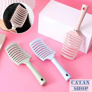 Lược Gỡ Rối Cao Cấp, Răng Lược Dẻo Dai, Chải Tóc Không Đau, Không Rụng, Không Gãy, Lược Sấy Phồng