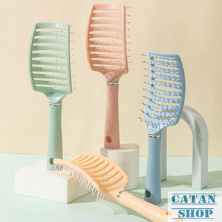 Lược Gỡ Rối Cao Cấp, Răng Lược Dẻo Dai, Chải Tóc Không Đau, Không Rụng, Không Gãy, Lược Sấy Phồng