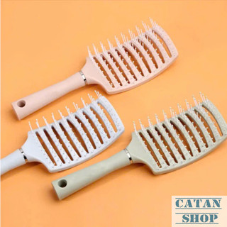 Lược Gỡ Rối Cao Cấp, Răng Lược Dẻo Dai, Chải Tóc Không Đau, Không Rụng, Không Gãy, Lược Sấy Phồng