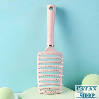 Lược Gỡ Rối Cao Cấp, Răng Lược Dẻo Dai, Chải Tóc Không Đau, Không Rụng, Không Gãy, Lược Sấy Phồng