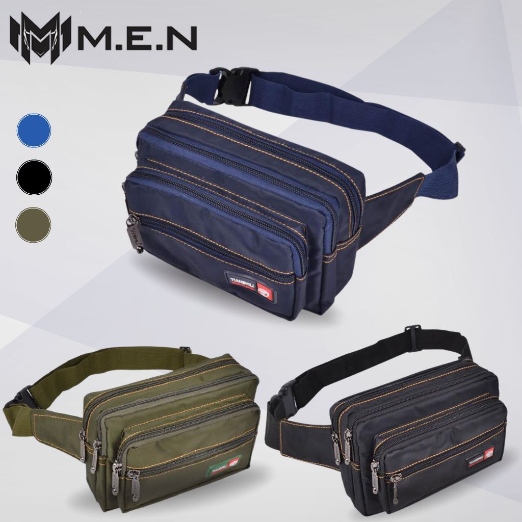 Túi đeo chéo đeo hong đeo bao tử, nịt bụng đa năng ngang kéo tian đa năng M.E.N k501 {flashsale}