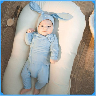 Bộ dài tay cài lệch bubaby