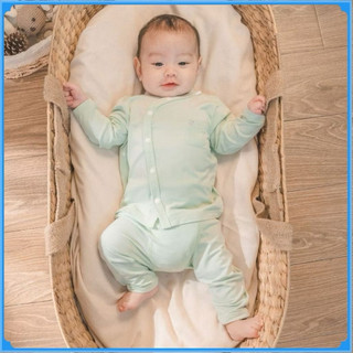Bộ dài tay cài lệch bubaby
