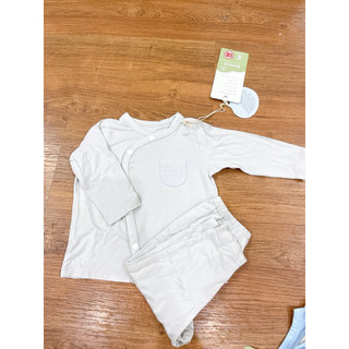 Bộ dài tay cài lệch bubaby