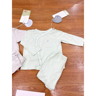 Bộ dài tay cài lệch bubaby