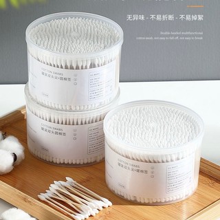 Tăm Bông Tre Hộp 500 Cái Bông Mềm Thân Cứng An Toàn Cho Cả Gia Đình (hàng tốt)