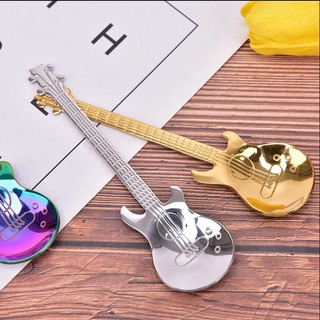 ( Cây đàn ) Muỗng Cà Phê  cây đàn  Inox 304 cán Dài 19,3cm Sang Trọng, Bền Đẹp  Muỗng Inox 304