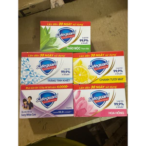 COMBO 5 Cục Xà Bông Cục Safeguard Diệt Khuẩn 115G - 125G