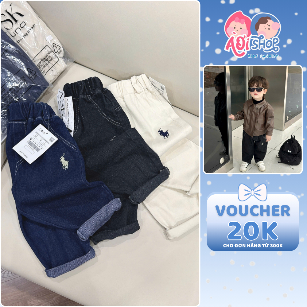[À ƠI SHOP] E63- set 3 quần bò mềm- a107.73