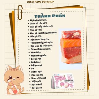 Hạt cho mèo LingYue 1,5kg - Thịt gà,Chim Bồ Câu và Cá Hồi. Hỗ trợ tiêu hóa, tiết niệu, dưỡng lông
