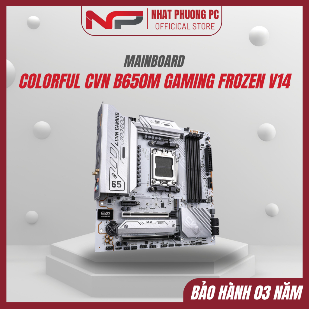 Mainboard COLORFUL CVN B650M GAMING FROZEN V14 | Shopee Việt Nam