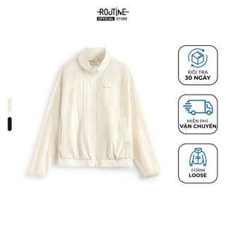 Áo Khoác Raglan Dây Kéo Form Loose - Routine 10F25WJA002