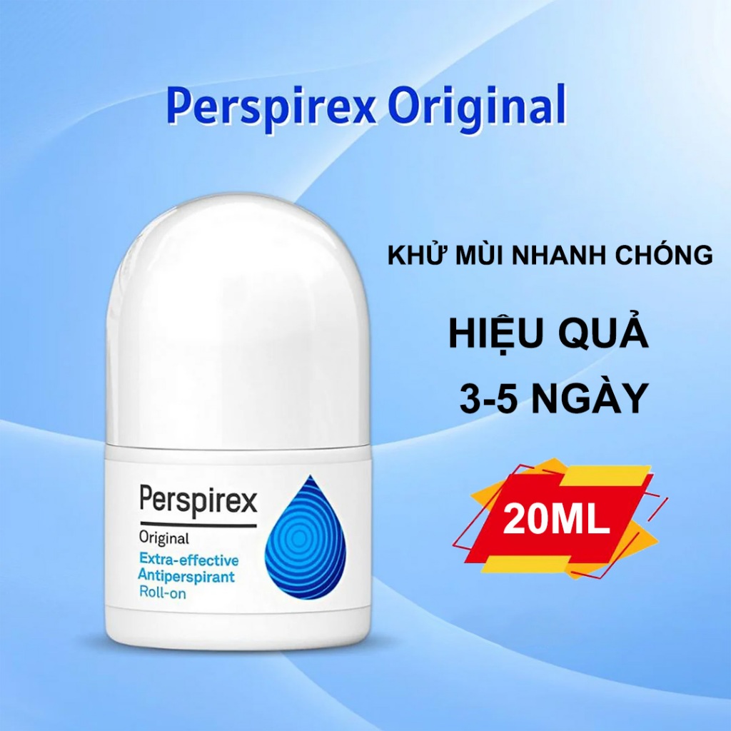 Lăn Khử Mùi Perspirex Original Cho Mọi Loại Da Từ Nhẹ Tới Nặng 20ml