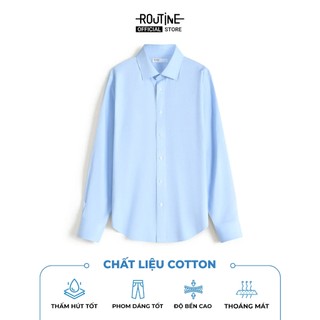 Áo Sơ Mi Tay Dài Nam Form Fitted - Routine 10F25SHL008