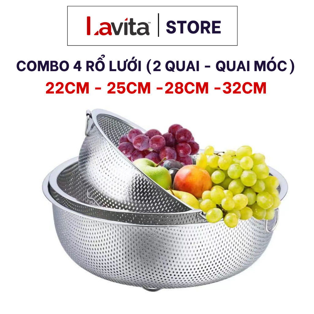 Rổ inox - Giá Tốt, Miễn Phí Vận Chuyển, Đủ Loại | Shopee Việt Nam