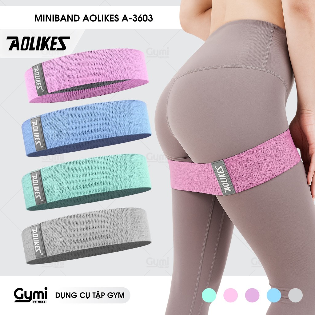 Dây Cao Su Miniband Aolikes A-3603 - Dây Đàn Hồi Kháng Lực Tập Mông - AL3603