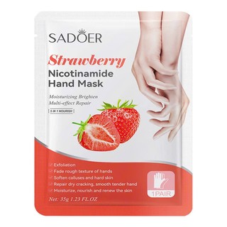 Mặt nạ tay dưỡng da hoa quả SADOER