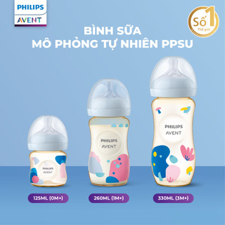 Bình Sữa Mô Phỏng Tự Nhiên Mới PPSU Philips Avent Natural Response 125ml 260ml 330ml