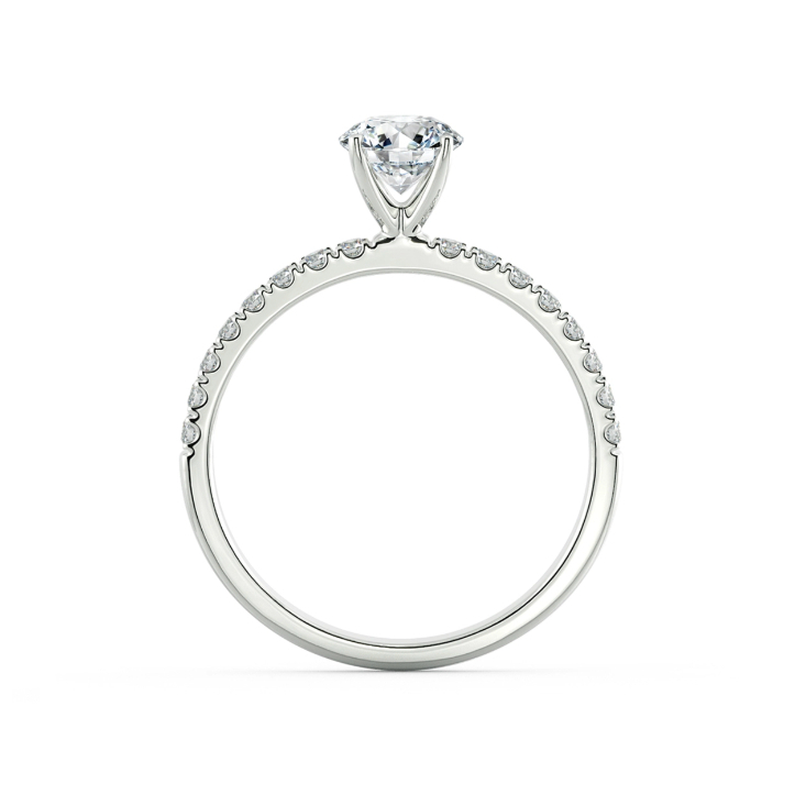 [CHAT TRƯỚC KHI ĐẶT] Nhẫn Cầu Hôn Tierra Shining Light NCH1202, Vàng 14K 18K, Đính Tấm CZ/ KC, Thiết Kế Solitaire Pavé