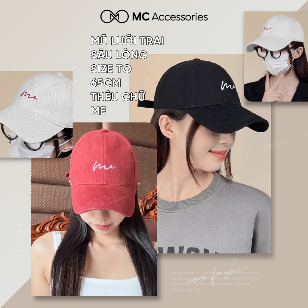 Mũ Lưỡi Trai Thêu Chữ UNI Jussy Official Size To 62cm Nón Kết Nam Nữ Lòng Sâu Form Mềm Chất Cotton Thoáng Mát