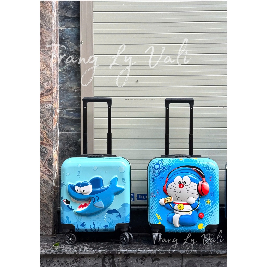 Vali Trẻ Em, Vali Du Lich Cho Bé Trai, Vali Du Lịch Cho Bé Gái, Vali Kéo Du Vali Ku Lịch Size 18 inch, Vali Kuromi.