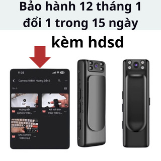 Camera giám sát M11 Full HD rõ nét quay ngoài trời và trong nhà, camera mini không dây ghi âm