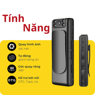 Camera giám sát M11 Full HD rõ nét quay ngoài trời và trong nhà, camera mini không dây ghi âm