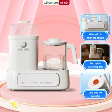 Máy tiệt trùng đa năng Chilux C5 - Tiệt trùng, sấy khô, hâm sữa ở nhiệt độ chuẩn