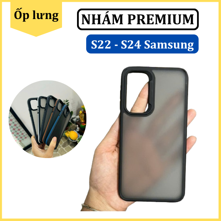 Ốp lưng Samsung S22 S23 S24 S22Plus S23Plus S24Plus S22ultra S23ultra S24ultra ốp nhám chống ố chống bám bụi vân tay