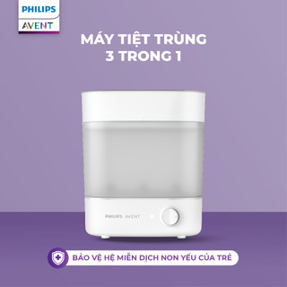 Máy Tiệt Trùng Hơi Nước 3 Trong 1 Philips Avent – Diệt 99.9% Vi Khuẩn, An Toàn Cho Bé