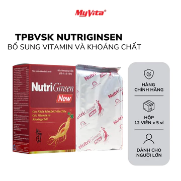 Viên uống cao nhân sâm TPBVSK Nutriginsen New bổ sung vitamin, khoáng chất, hỗ trợ tăng đề kháng, sức khỏe