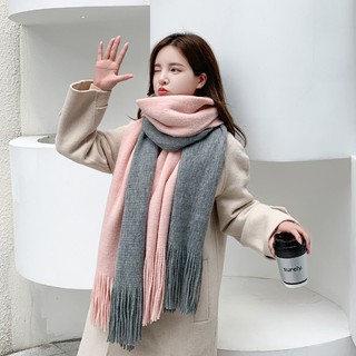Mẫu khăn Rin - Cặp Đôi cho cả Nam Nữ. Chất liệu Len không Xù Lông. Thời trang Hàn Quốc