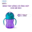 Bình Tập Uống Cho Bé Từ 9 Tháng 200ml Philips Avent Có Ống Hút Silicon Mềm An Toàn